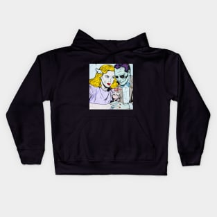 Gost Couple Story Kids Hoodie